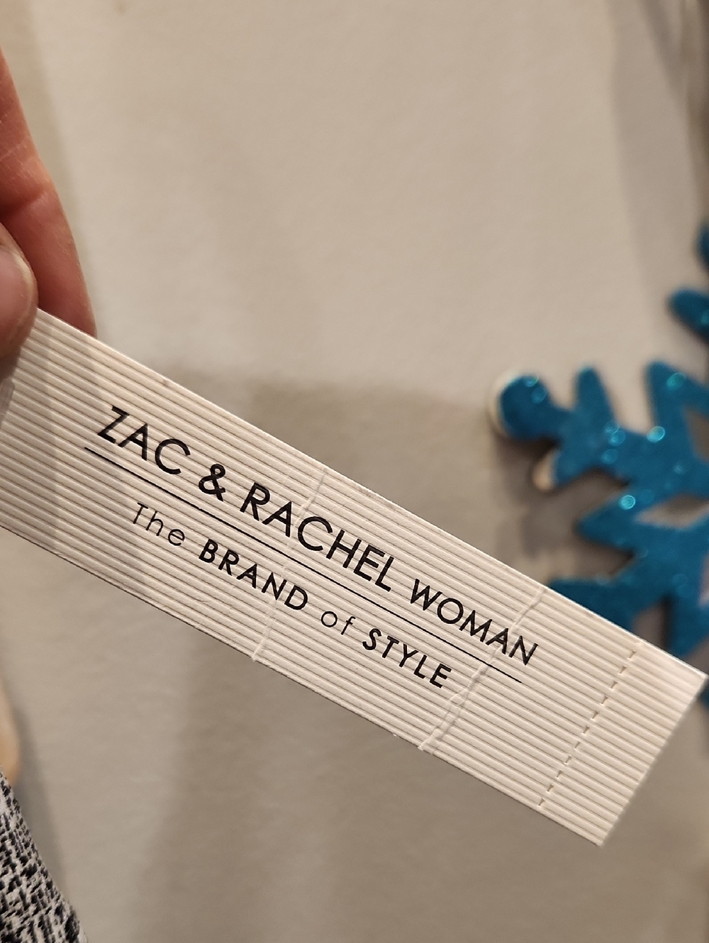 NWT Zac & Rachel White & Black Women's Sz 18W Cropped Pants - Picture 3 of 6